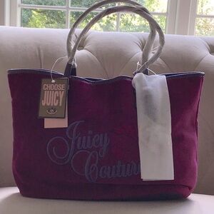 Juicy Couture Original CHOOSE JUICY Grappa Tote Bag YHRUS247